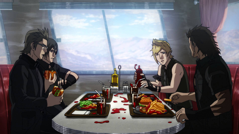 Brotherhood covers each of the main character’s backstory in anime format.